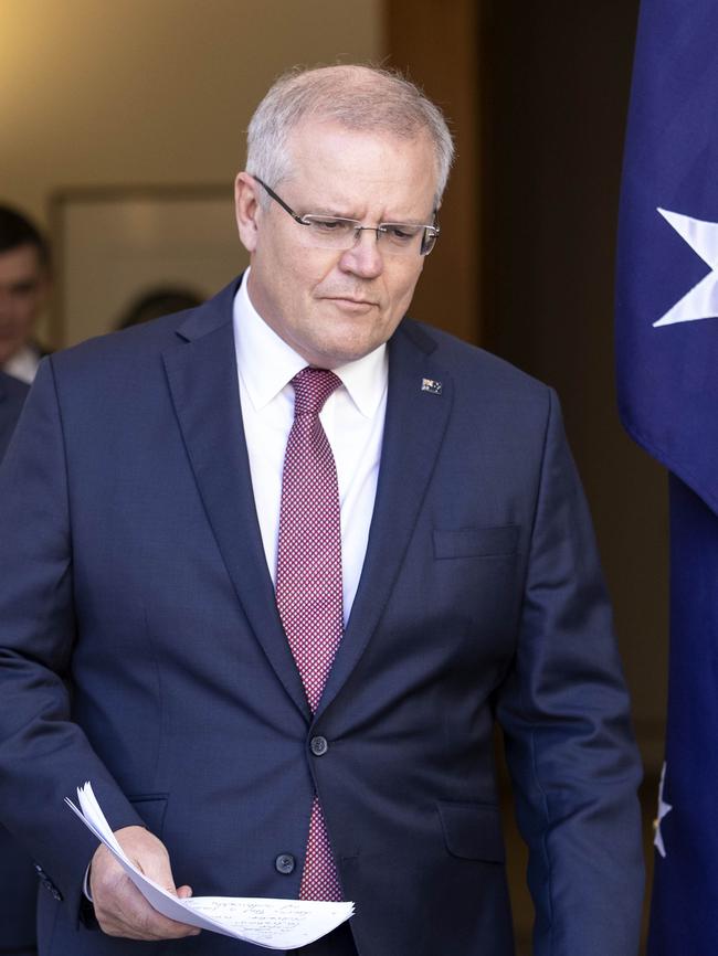 Prime Minister Scott Morrison. Picture: Gary Ramage