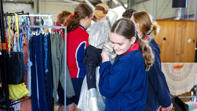 Students from the Emmaus College Earth Care group are taking the lead in the fight against fast fashion after launching their own innovative swap shop for their peers.