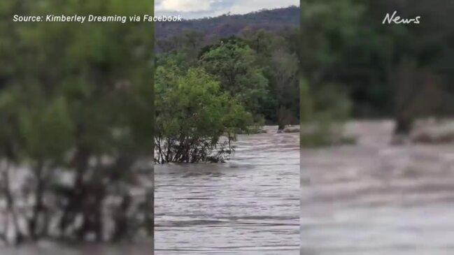 Flooding in WA's Kimberley region