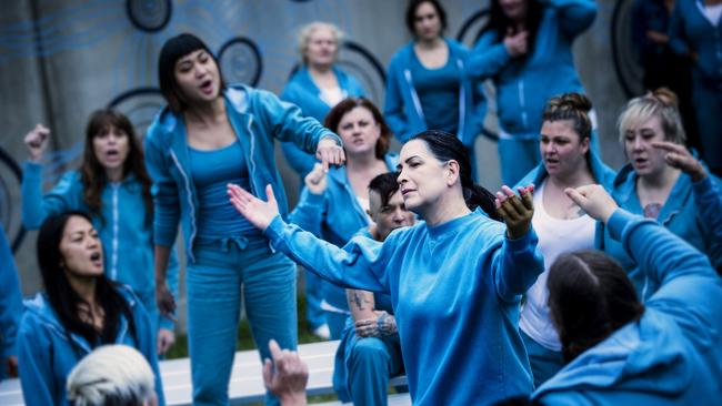 Pamela Rabe is well-known for the years she spent playing Joan Ferguson on hit TV drama Wentworth. Picture: Supplied