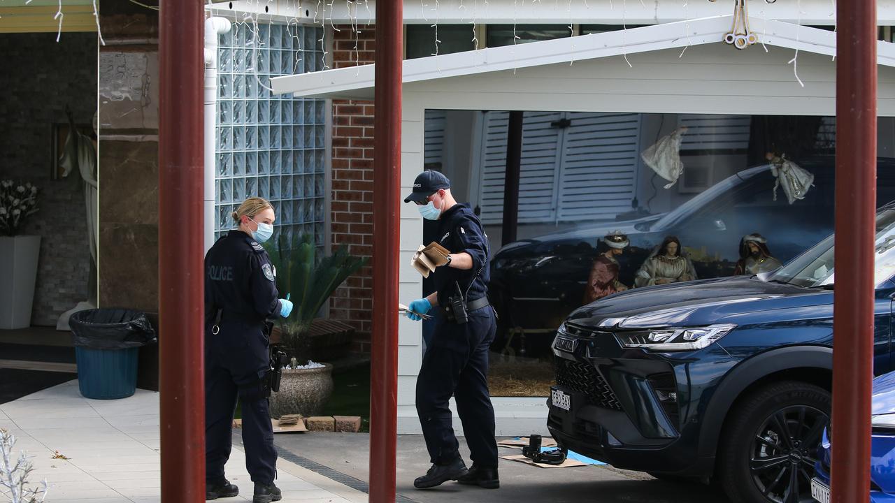 Investigations are ongoing after the attack at the Good Shepherd church on box Road in Wakeley, in Sydney's South West. Picture: NCA Newswire / Gaye Gerard