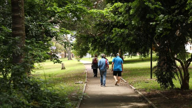 The park is a large and popular inner west spot. Picture: John Grainger