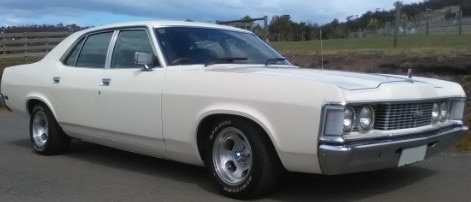 A 1979 Ford Fairlane similar to the one that Selman Mala was seen getting into before he disappeared on June 28, 2000.