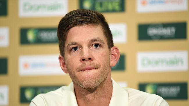 Tim Paine won’t hold onto the Australian captaincy forever. Picture: AAP