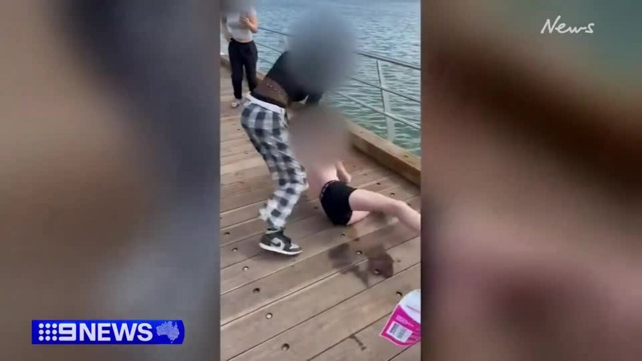 Youths bash a teenage girl who lives with autism (9NEWS)