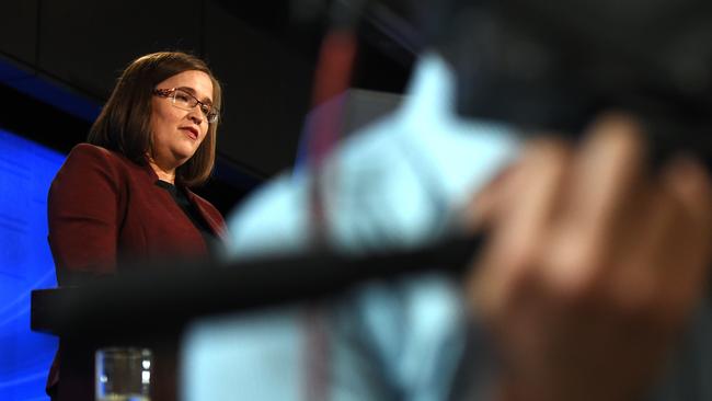 Jenkins at the National Press Club in 2016. Picture: AAP Image