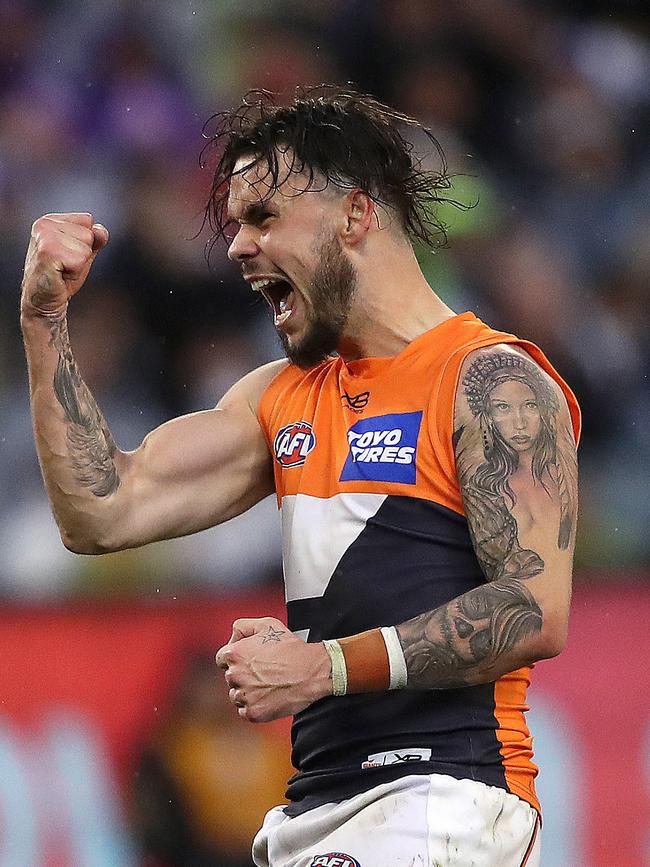 Zac Williams emerged as a key playmaker for the Giants this year. Picture: Phil Hillyard.
