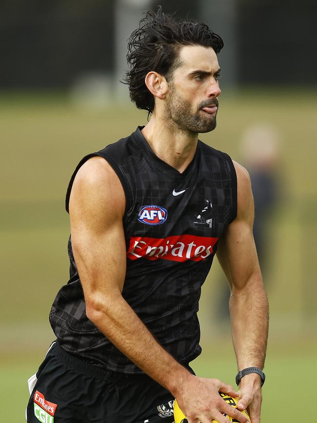 Brodie Grundy will pose an interesting KFC SuperCoach question when he returns from injury. Picture: Daniel Pockett/Getty Images