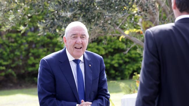 Rob Borbidge, Former Premier of Queensland, At the State Funeral Service for Mike Ahern AO, at Our Lady of the Rosary Catholic Church, Caloundra, on Friday 25th August 2023 - Photo Steve Pohlner