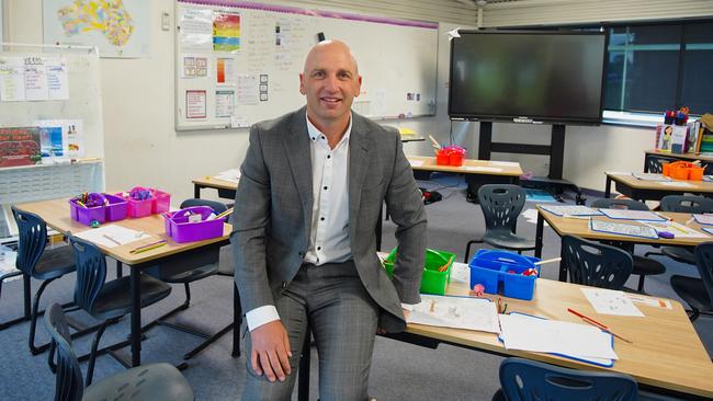 Chelsea Heights Primary School principal Steven Capp has lifted student results through explicit instruction of mathematics. Picture: Luis Enrique Ascui