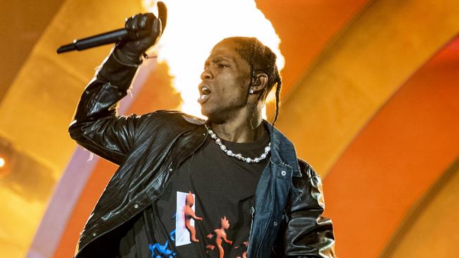 Two of the eight people who lost their lives at US rapper Travis Scott’s concert on Friday have been confirmed as a 14-year-old and a 16-year-old. Picture: Erika Goldring/WireImage