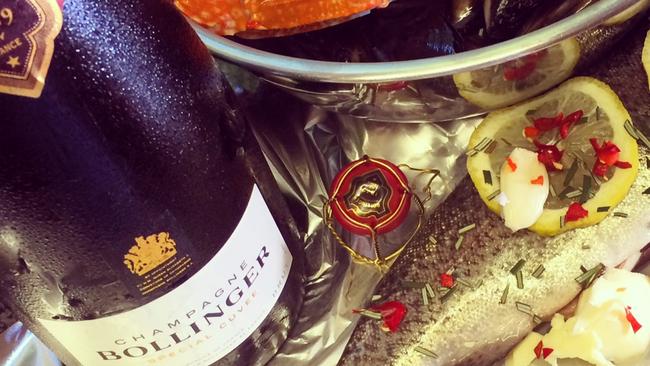 Aussies have the taste for fine French champagne.