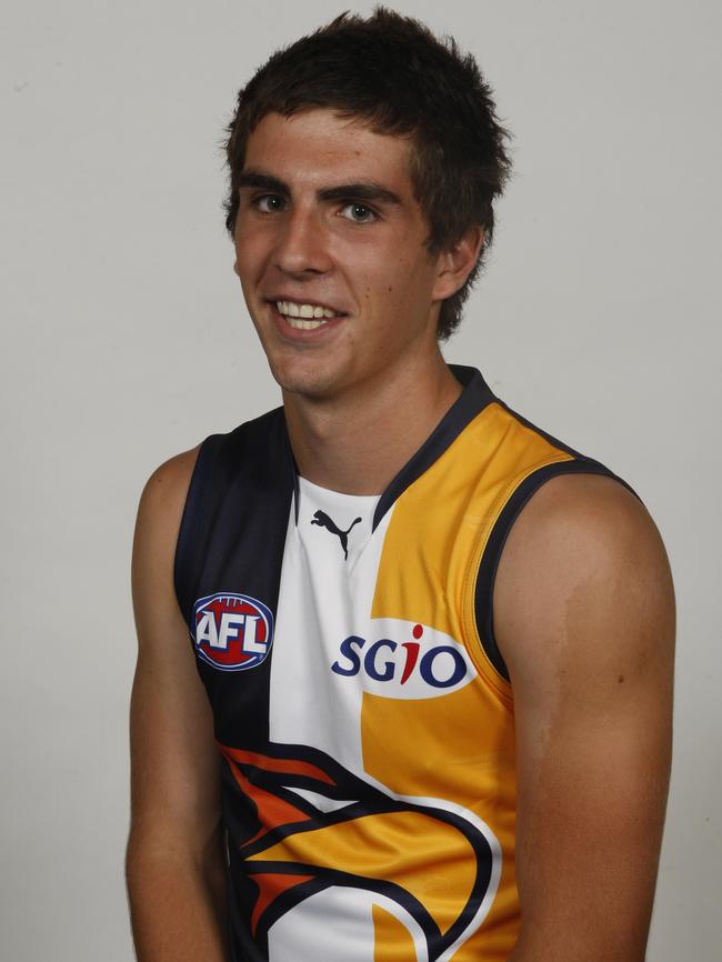 Andrew Gaff during his debut season in 2011.