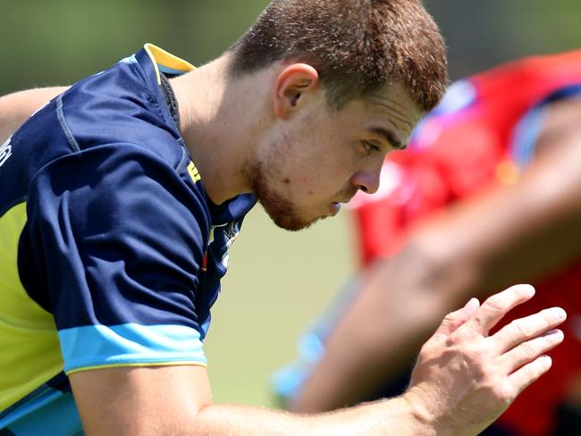 Titans training session held at the Bond Pirates home ground. Nathan Davis. Picture by Scott Fletcher