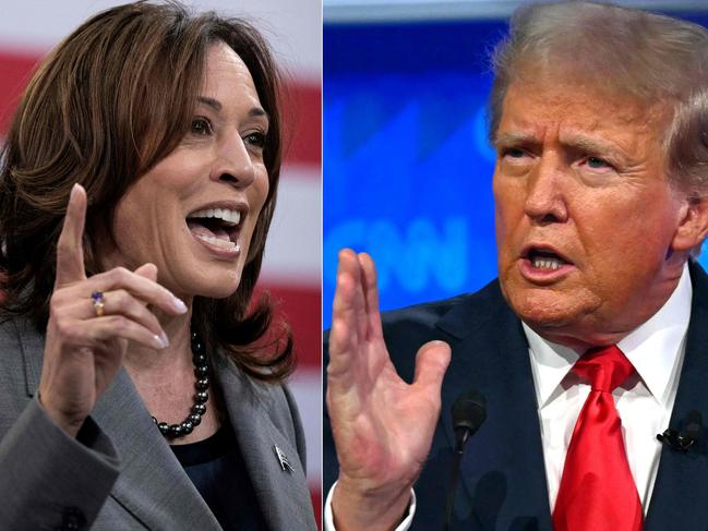 The presidential election race between US Vice President and 2024 Democratic presidential candidate Kamala Harris, and former US President and Republican presidential candidate Donald Trump still has three months to go. Picture: Brendan Smialowski and Andrew Caballero-Reynolds/AFP