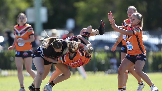 The CCRL women’s tackle comp was a big hit in 2023. Pic: Sue Graham