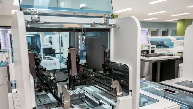 Total Lab Automation at the new Royal Adelaide Hospital. Picture: Supplied