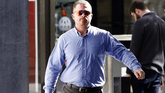 Simon John Hickey (pictured) is alleged to have sent links to the video to multiple contacts on Signal in 2019. Picture: NCA NewsWire/Tertius Pickard