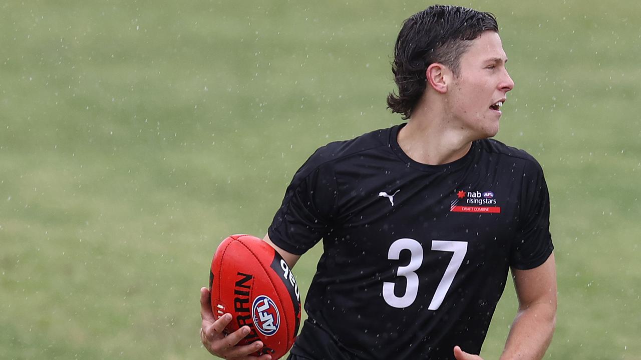 The Crows drafted Victorian Jake Soligo at pick 36. Picture: Michael Klein.