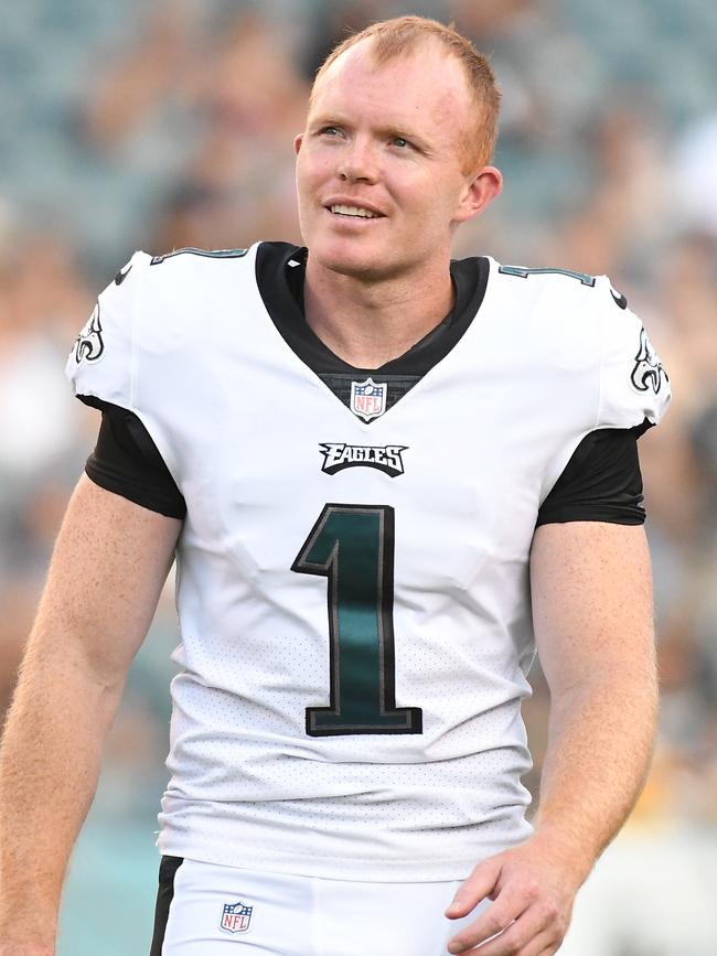 Philadelphia Eagles punter Cam Johnston.