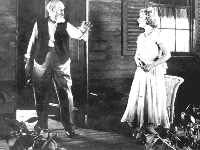 Scene from Ken G. Hall's 1932 film of On Our Selection.