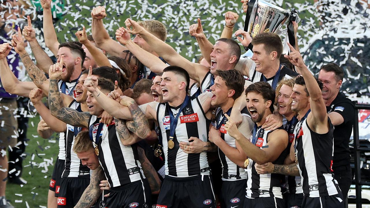 No pressure for the Pies. Picture: Jonathan DiMaggio/AFL Photos