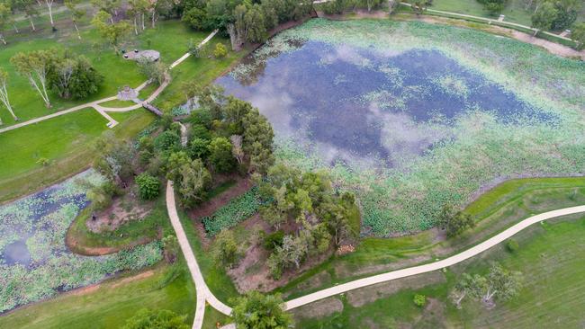 Palmerston Council has voted to trial a four month alcohol ban at Marlow Lagoon recreational area after numerous police attendances. Picture: Che Chorley