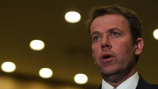 Federal Education Minister Dan Tehan has warned universities to ensure they comply with the Foreign Influence Transparency Register. Picture: AAP Image/James Ross