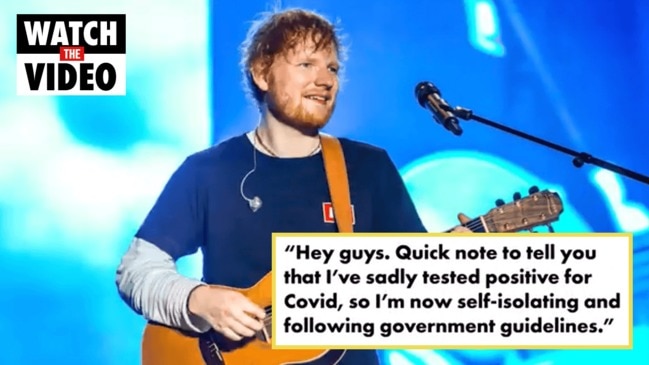 Ed Sheeran tests positive for COVID-19 days before album release