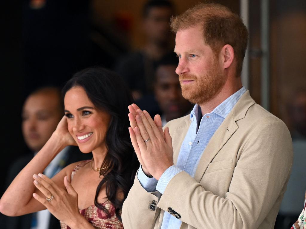 The Duke of Sussex said his main goal is to be ‘the best dad and best husband’ he can be. Picture: Raul Arboleda/AFP