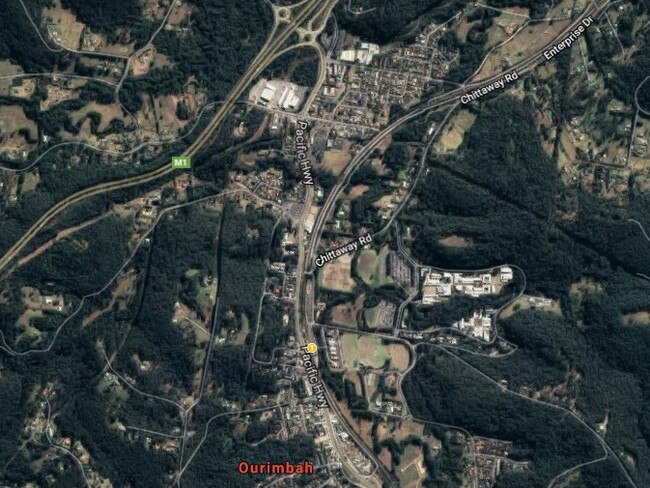 Ourimbah viewed from the air. Picture: Google Earth