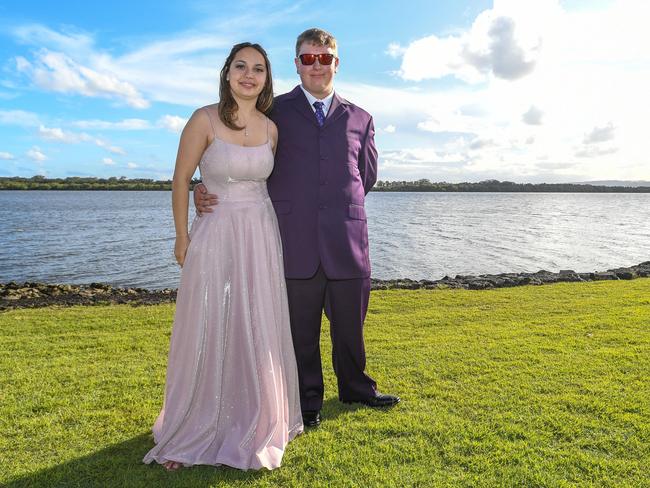 Alstonville High School Year 12 Formal: Kiyanna O'Connor and Tyson Dalziel. Picture: Cath Piltz