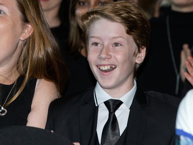 Ky Baldwin wins The Graham Kennedy Breakthrough Star of Tomorrow award at the Logies Nominations ceremony at Crown Melbourne. Picture: Mark Dadswell