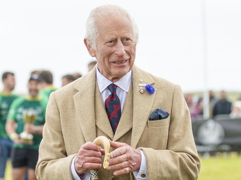 King Charles at The 2024 Mey Highland Games last week in Edinburgh. Picture: Euan Cherry/Getty Images