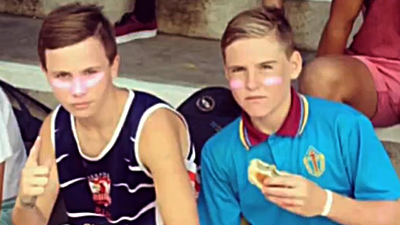 Liam Hampson and AJ Brimson were friends from a young age.