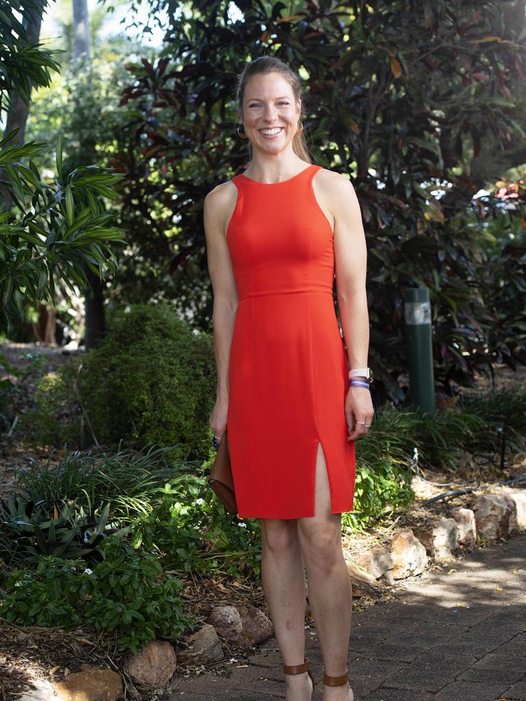 Maddie Trumble was all dressed up for the Darwin Cup. Picture: KERI MEGELUS