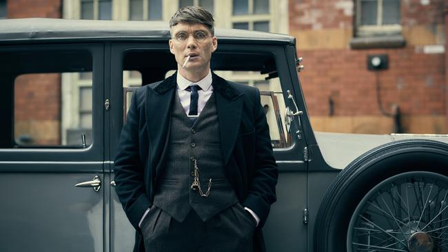 Cillian Murphy, who plays Peaky Blinders’s menacing gangster Tommy Shelby.