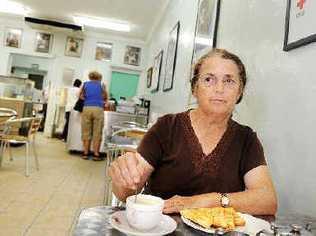 Beverley Smith, of North Codrington, has been a loyal customer of the Red Cross Tea Rooms in Lismore for over 30 years and is concerned for its future with the decision to relocate the Lismore regional office to Kempsey. . Picture: Jacklyn Wagner