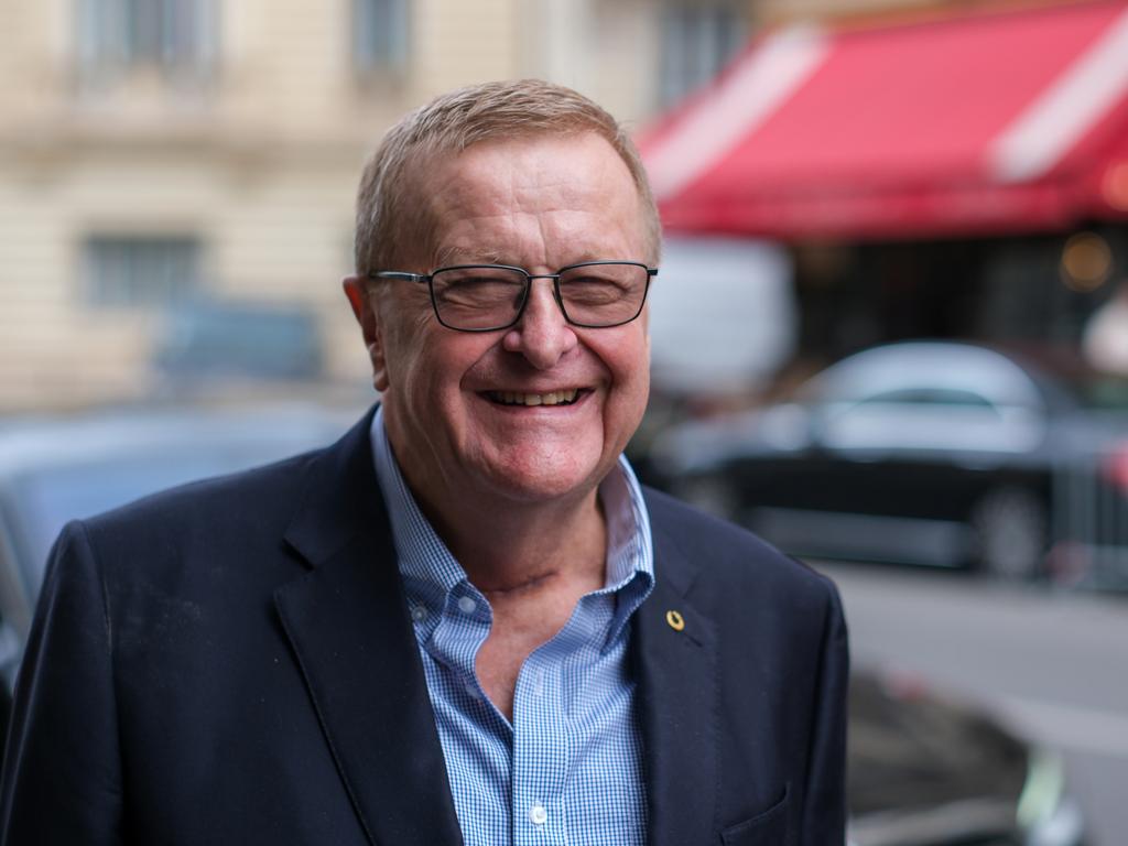 International Olympic Committee vice president John Coates in Paris ahead of the Games. Picture: Jacquelin Magnay