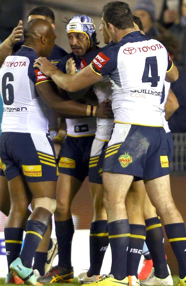 Johnathan Thurston was in inspirational form for North Queensland.