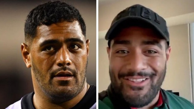 Aussie NFL star Jordan Mailata has wished his old rugby league side the Rabbitohs well for the NRL grand final.