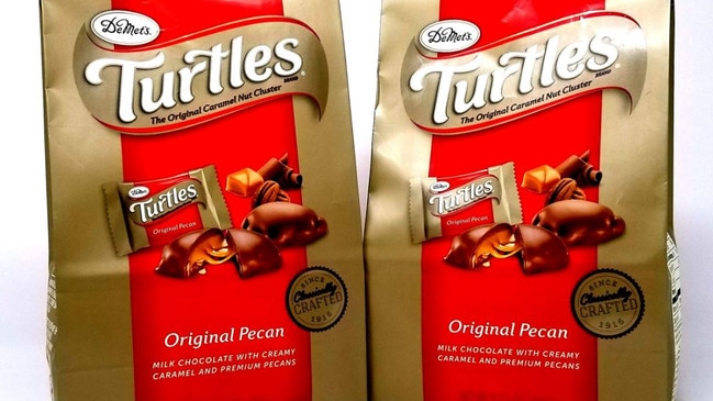 Casey asked only for these 'Turtles' chocolate candies before his death. Picture: Supplied