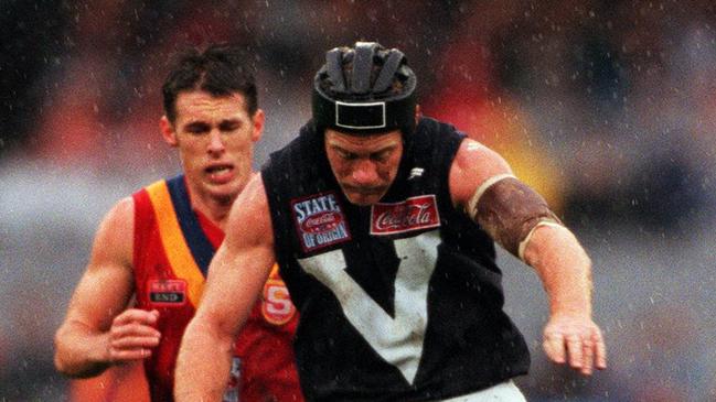 Nathan Burke in the 1999 State of Origin match.