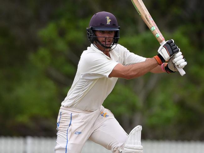 Gold Coast Dolphins batsman Jack Hargreaves. Picture: Steve Holland