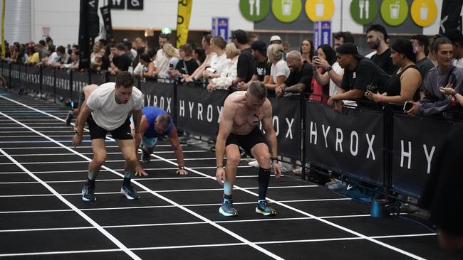 10000 athletes put their fitness to the test in a massive Hyrox competition this weekend (14-15 Dec) at Melbourne Exhibition and Convention Centre. Picture Valeriu Campan