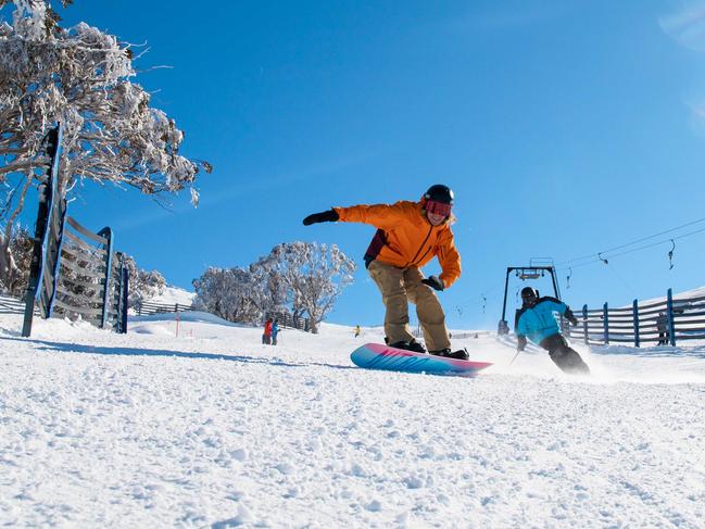 Thredbo getting ready for upcoming ski season. Picture: Thredbo