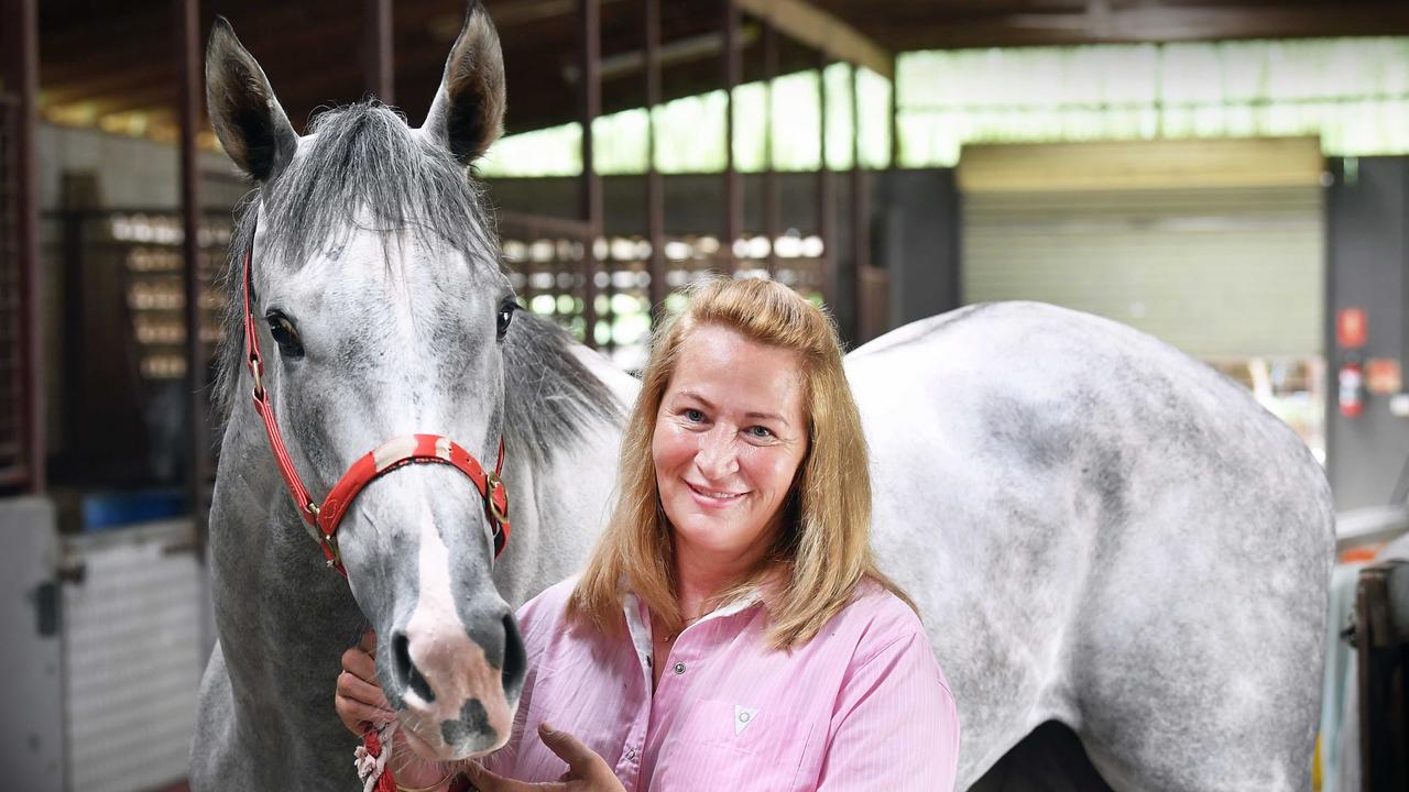 Trainer Belinda Mair says the poly track at the Sunshine Coast needs to be used more. Picture: Patrick Woods