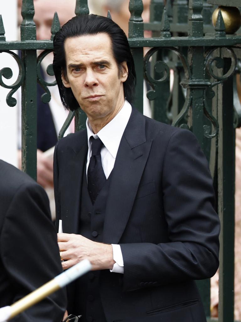 Nick Cave was one of 14 Australians invited to the King’s coronation. Picture: Getty Images