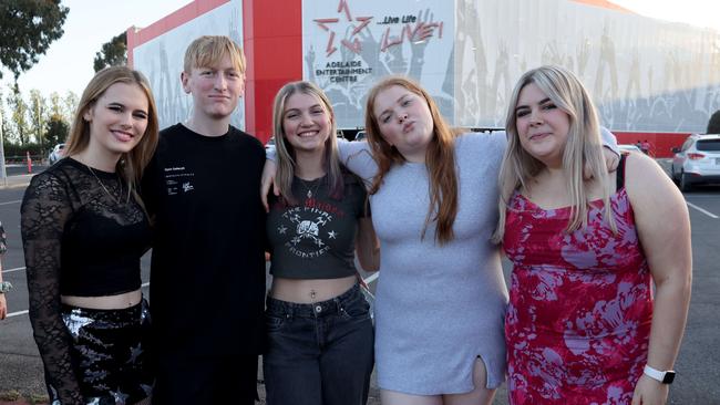 Sam Smith fans at the GLORIA the tour show at the Adelaide Entertainment Centre. Picture: Kelly Barnes