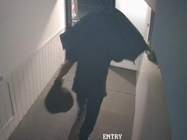 Police are releasing CCTV in an appeal for information after a hotel in Sydney’s south was robbed of an amount of money last year. Picture: NSW Police